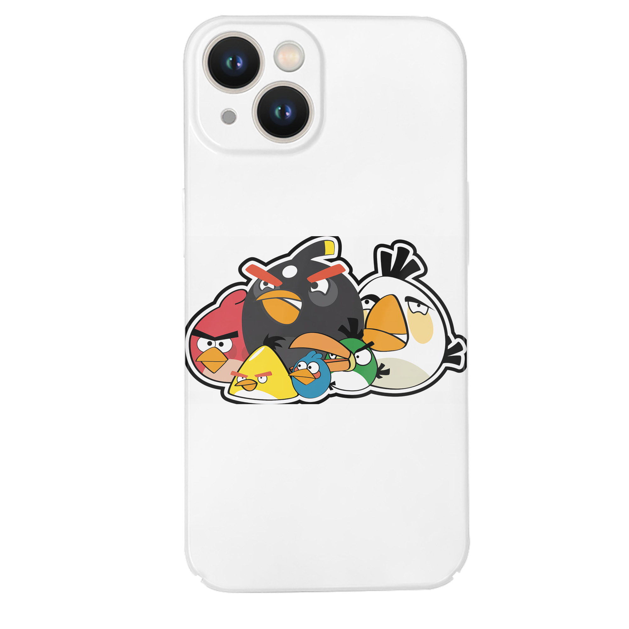 （画像用） Angry Birds アングリーバード 【iPhone 14シリーズ対応】ハードケース